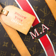 acheter en ligne pour le meilleur prix Louis Vuitton Personalised Keepall 50
