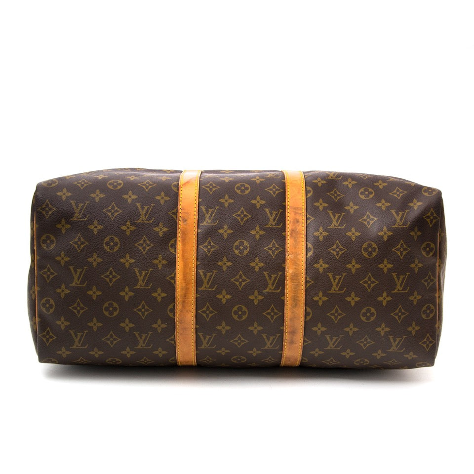 shop safe online at the best price secondhand luxury Louis Vuitton Vintage Keepall 50