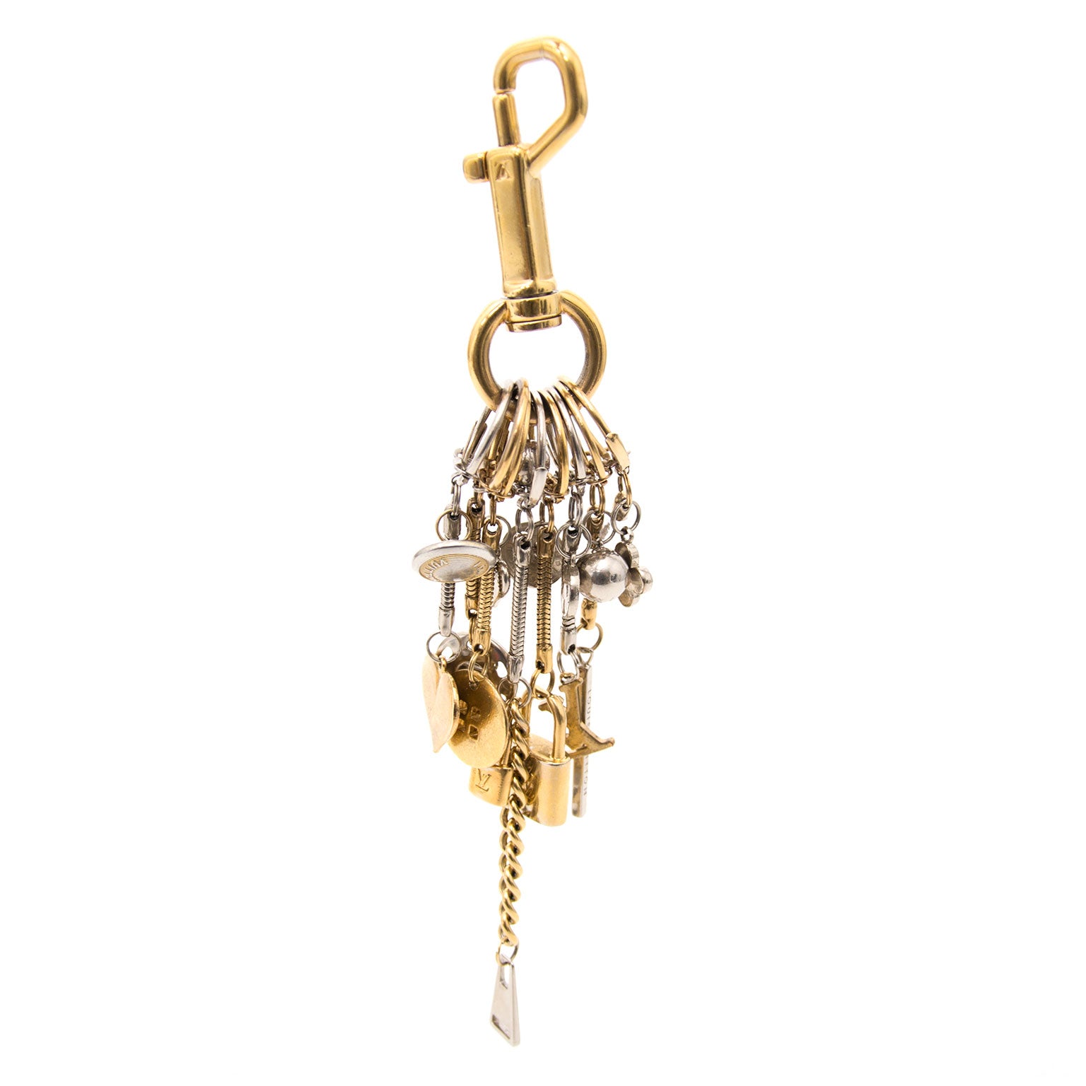 Achetez Louis Vuitton Embellished Keychain en ligne chez Labellov.com