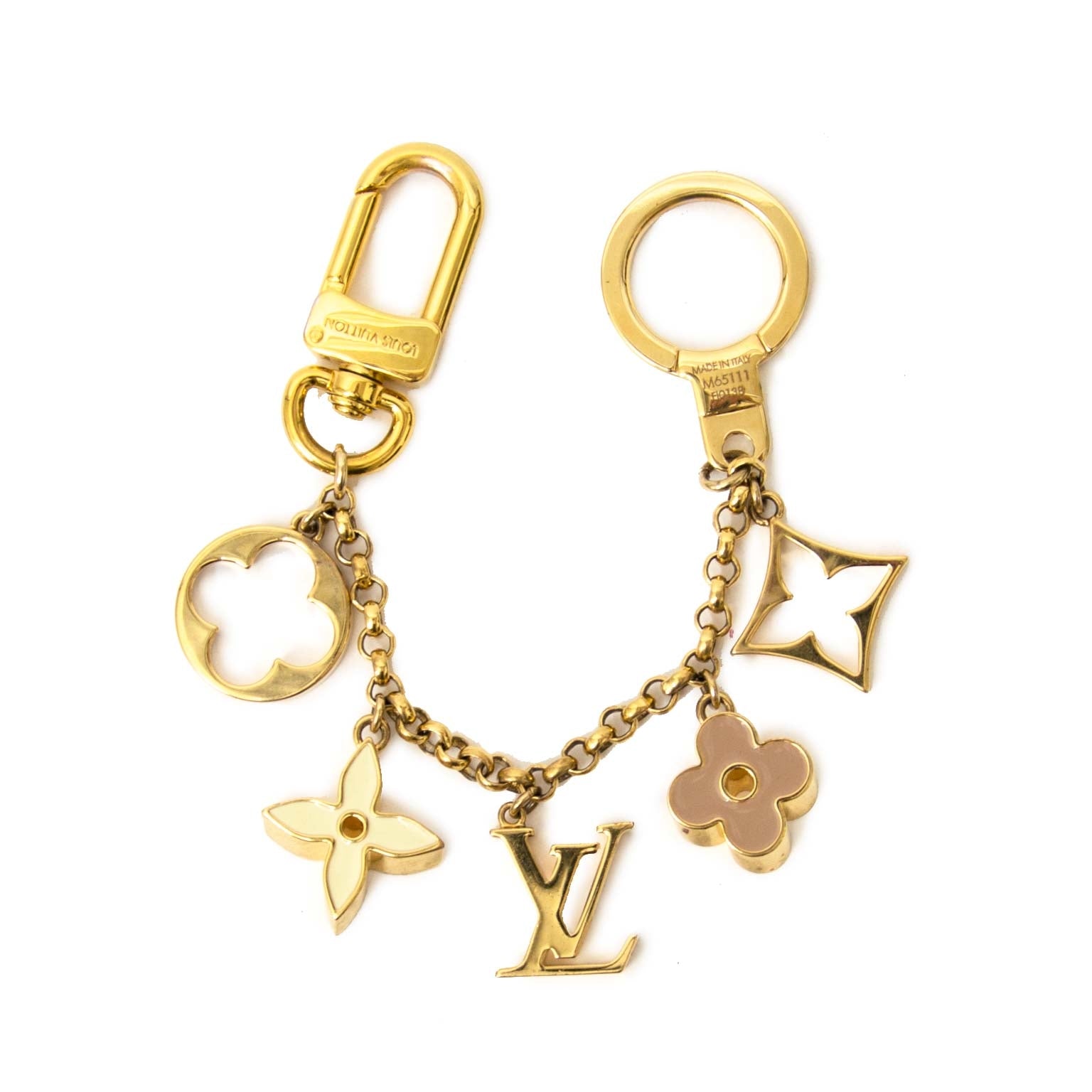 shop safe online your secondhand Louis Vuitton Fleur de Monogram Bag Charm Chain