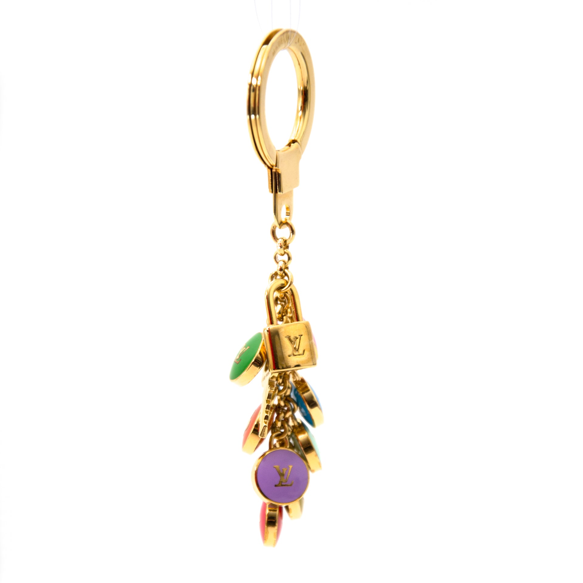 Louis Vuitton Multicolor Pastilles Key Chain Bag Charm