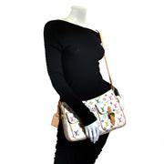 Achetez secur en ligne votre sac Louis Vuitton monogram Louis Vuitton Lodge GM Multicolor White