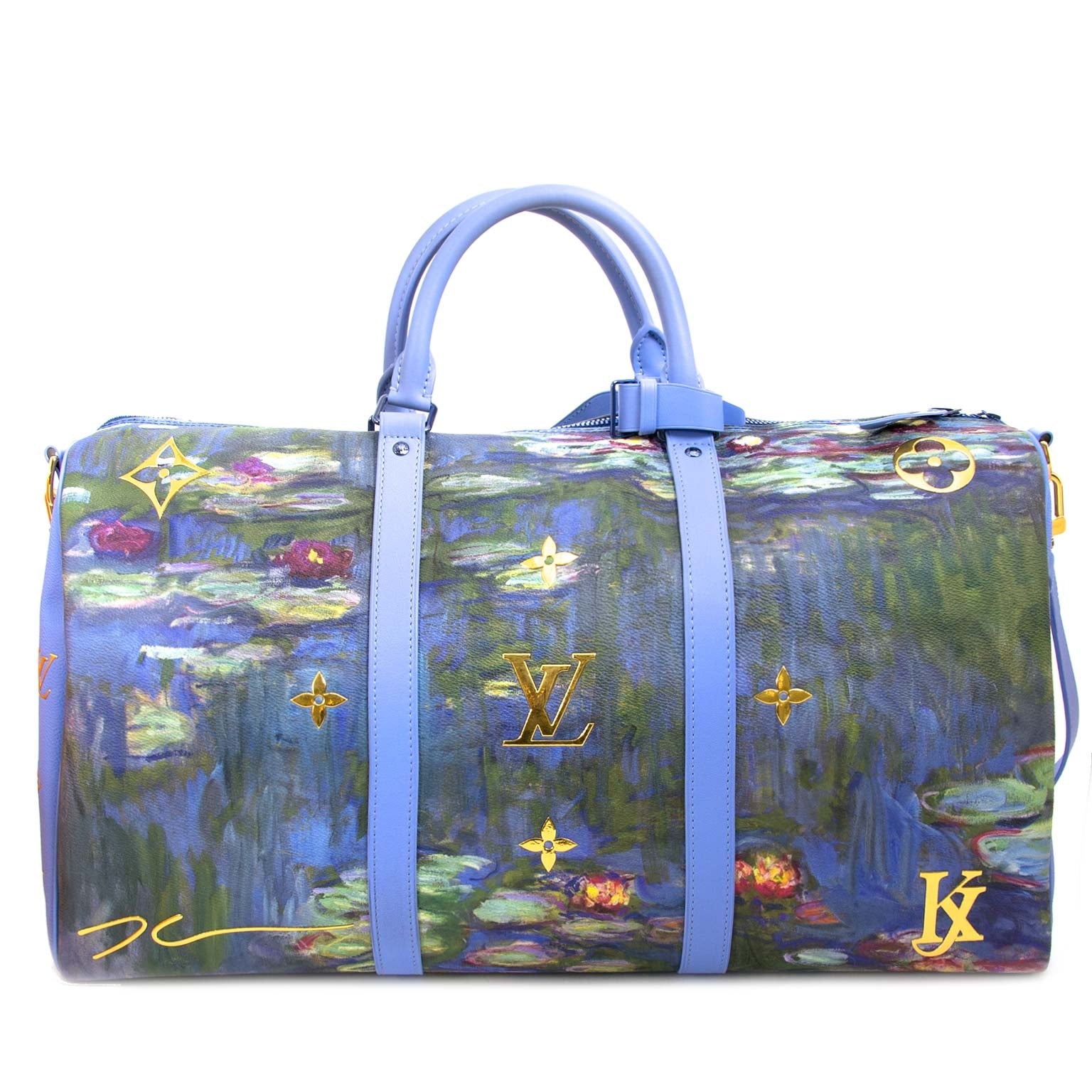 louis vuitton monet keepall 50 now for sale at labellov vintage fashion webshop belgium