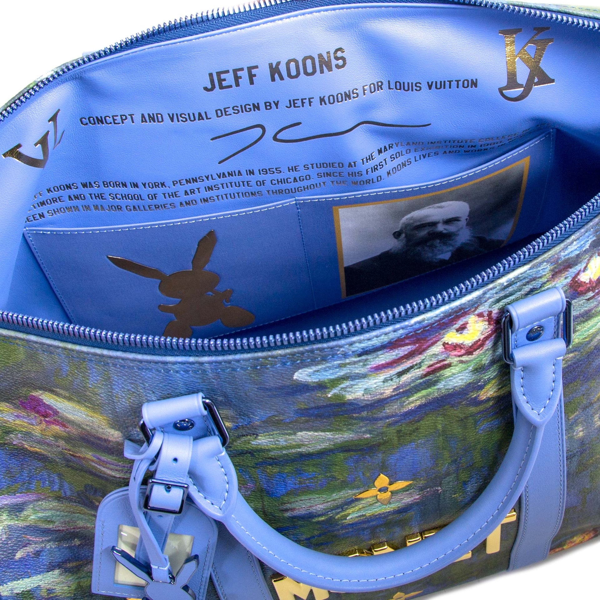 louis vuitton monet keepall 50 now for sale at labellov vintage fashion webshop belgium