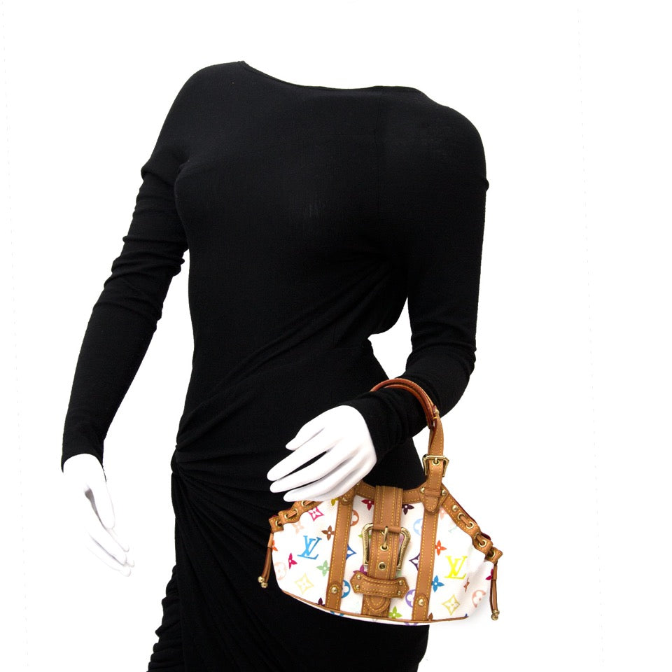Acheter secure en ligne des sac de mains Louis Vuitton Limited Edition Theda PM Multicolor