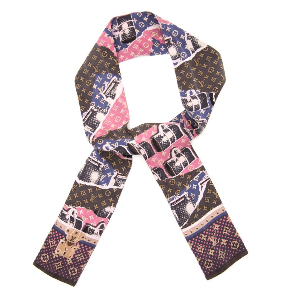 koop veilg online aan de beste prijs Louis Vuitton Monogram Bandeau net als nieuw, boetiek antwerpen