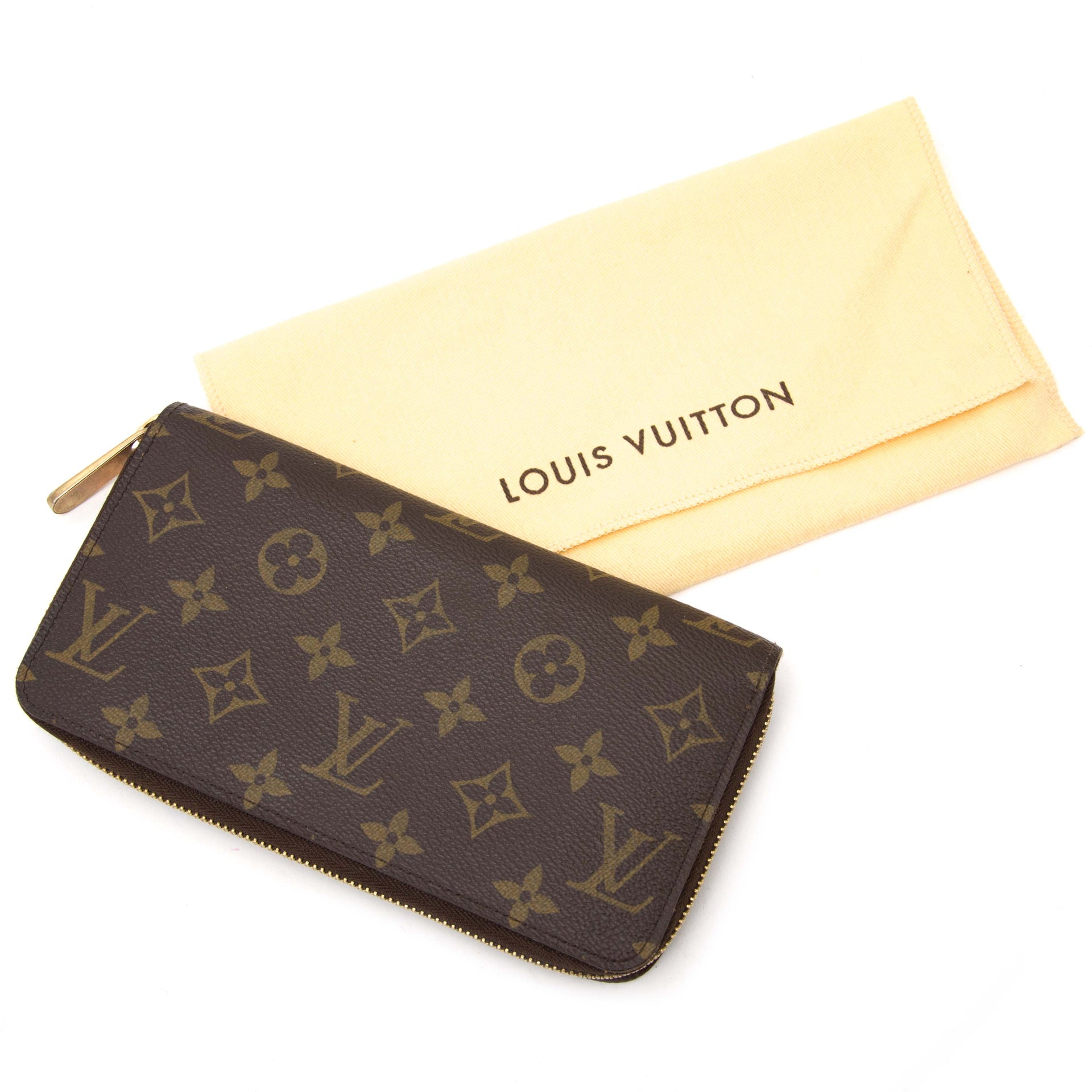 comme neuf Louis Vuitton Monogram Zippy Wallet Antwerp , anvers