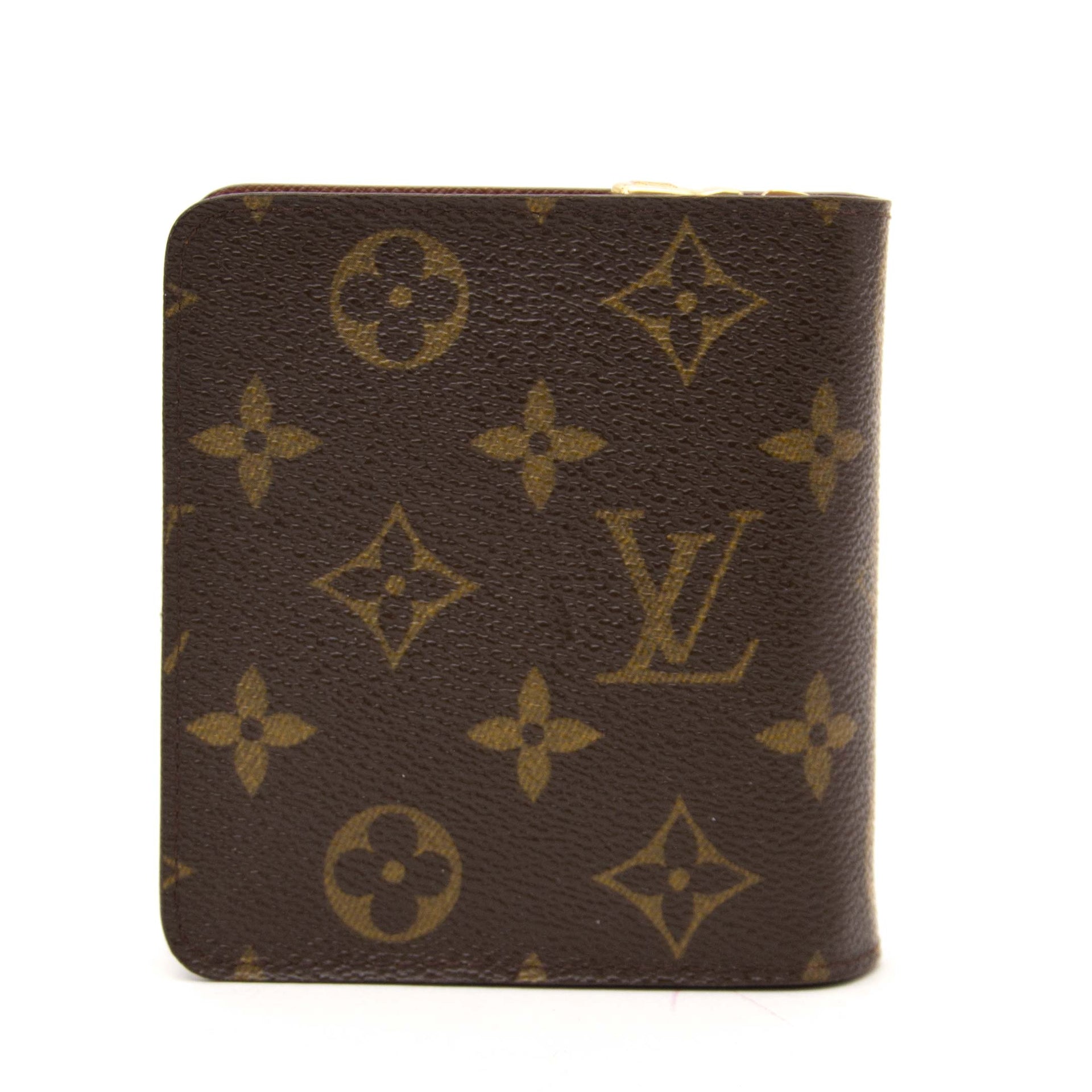 Achetez maintenant en ligne votre second main Louis Vuitton Monogram Compact Zip Bifold Wallet chez labellov.com