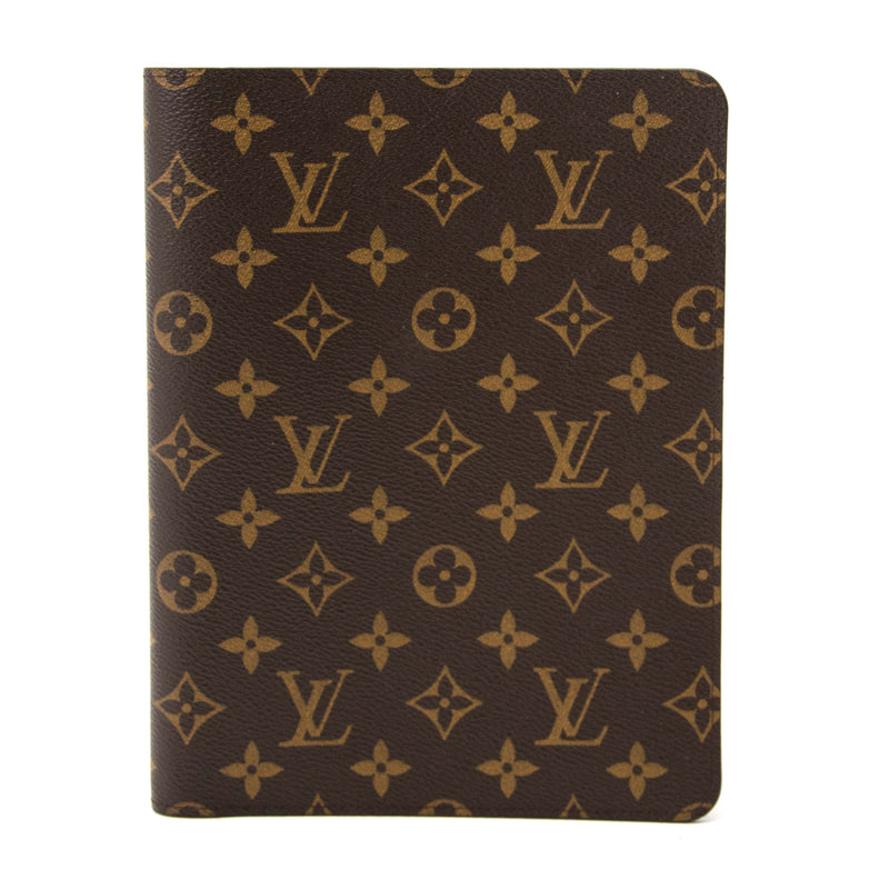 koop online aan de beste prijs Louis Vuitton Monogram Agenda Cover
