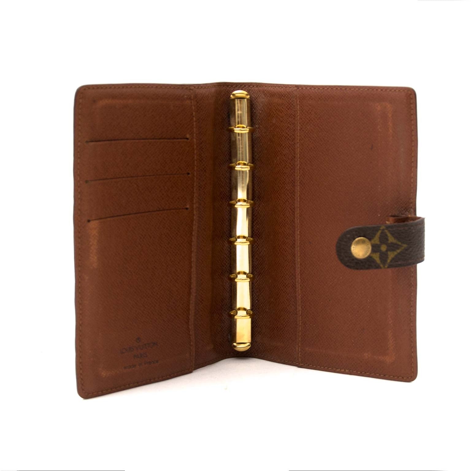 Louis Vuitton Monogram Small Ring Agenda Cover