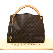 comme neuf sac a main Louis Vuitton Monogram Artsy MM Top Handle Bag
