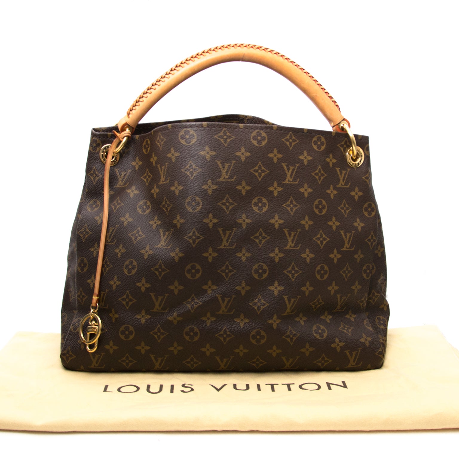 comme neuf sac a main Louis Vuitton Monogram Artsy MM Top Handle Bag