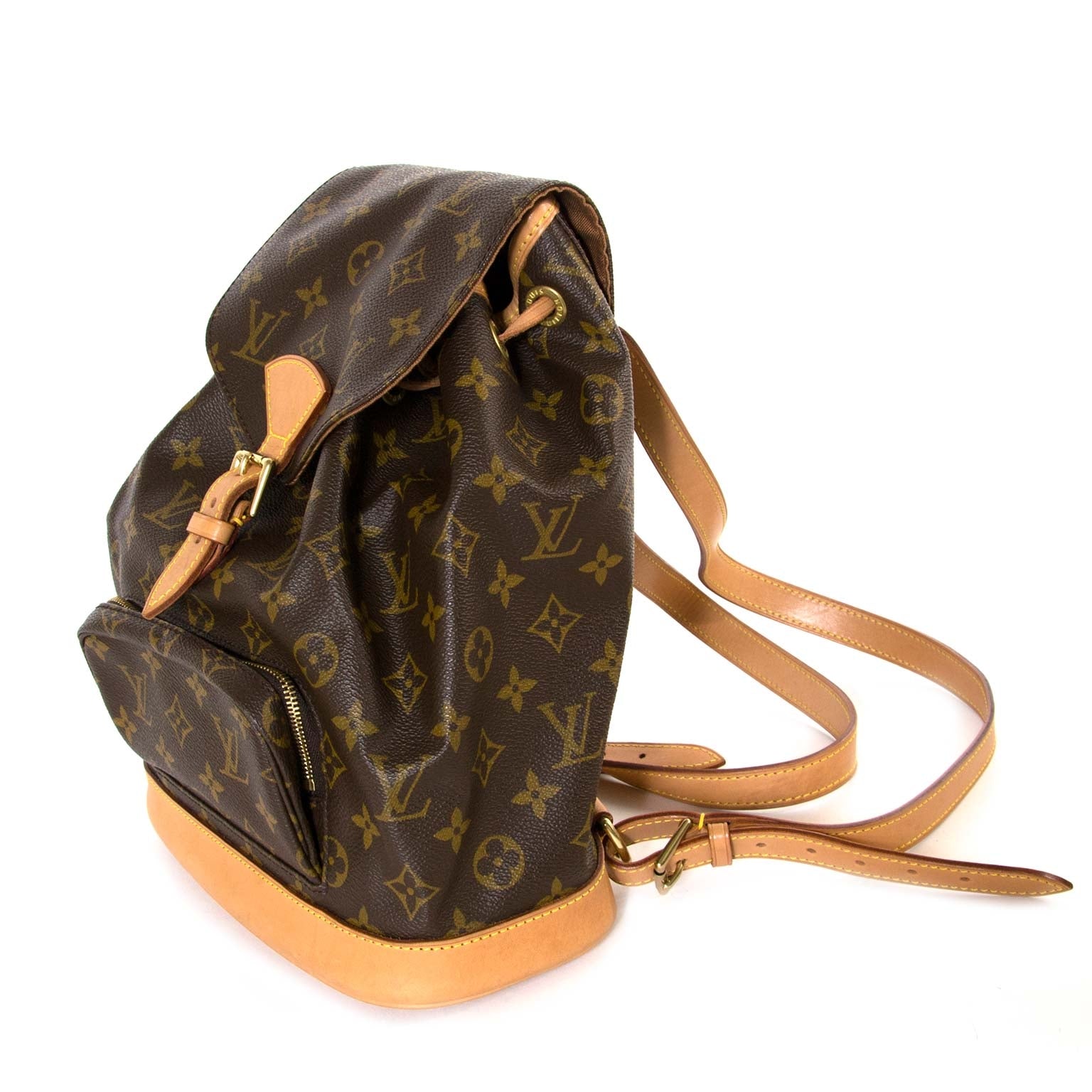 Louis Vuitton Montsouris PM Monogram Backpack now for sale at labellov vintage fashion webshop belgium