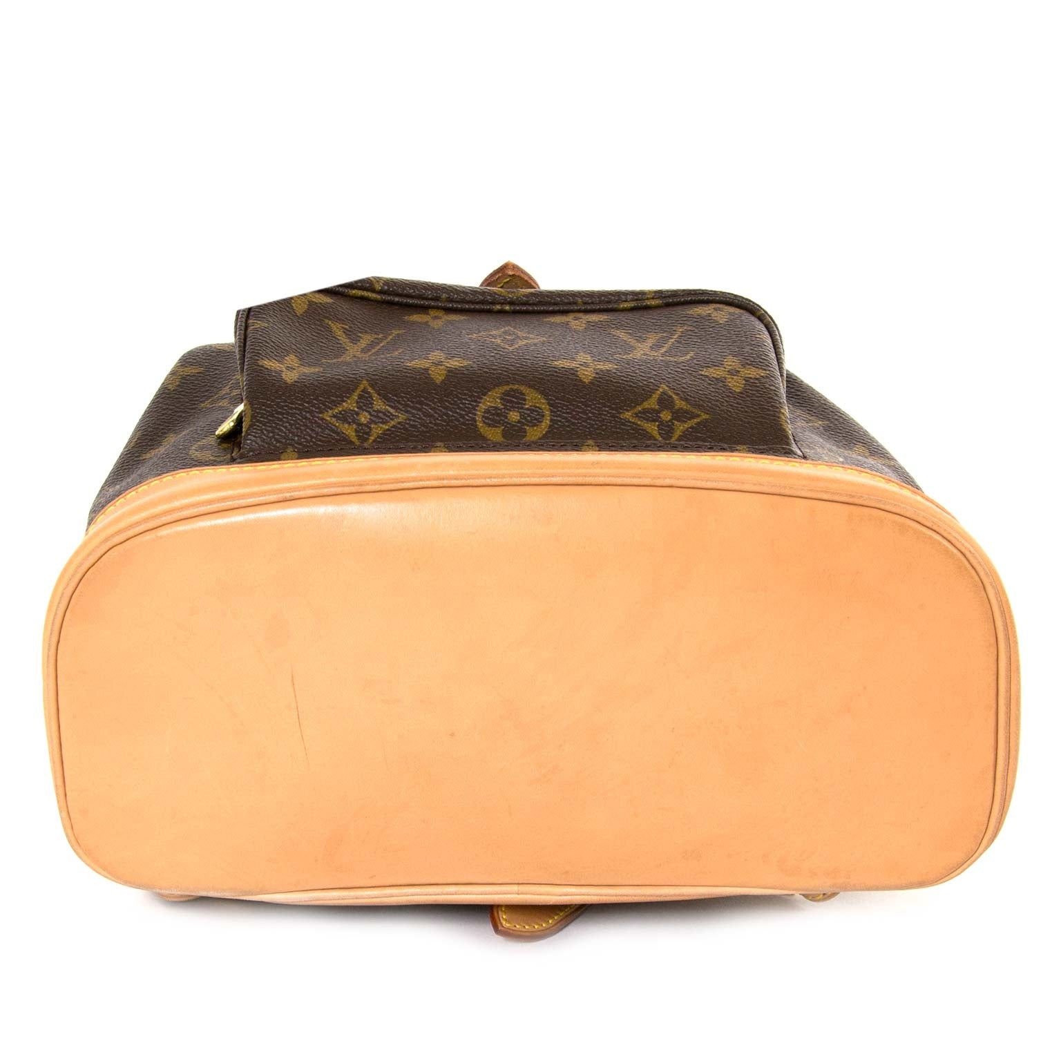 Louis Vuitton Montsouris PM Monogram Backpack now for sale at labellov vintage fashion webshop belgium
