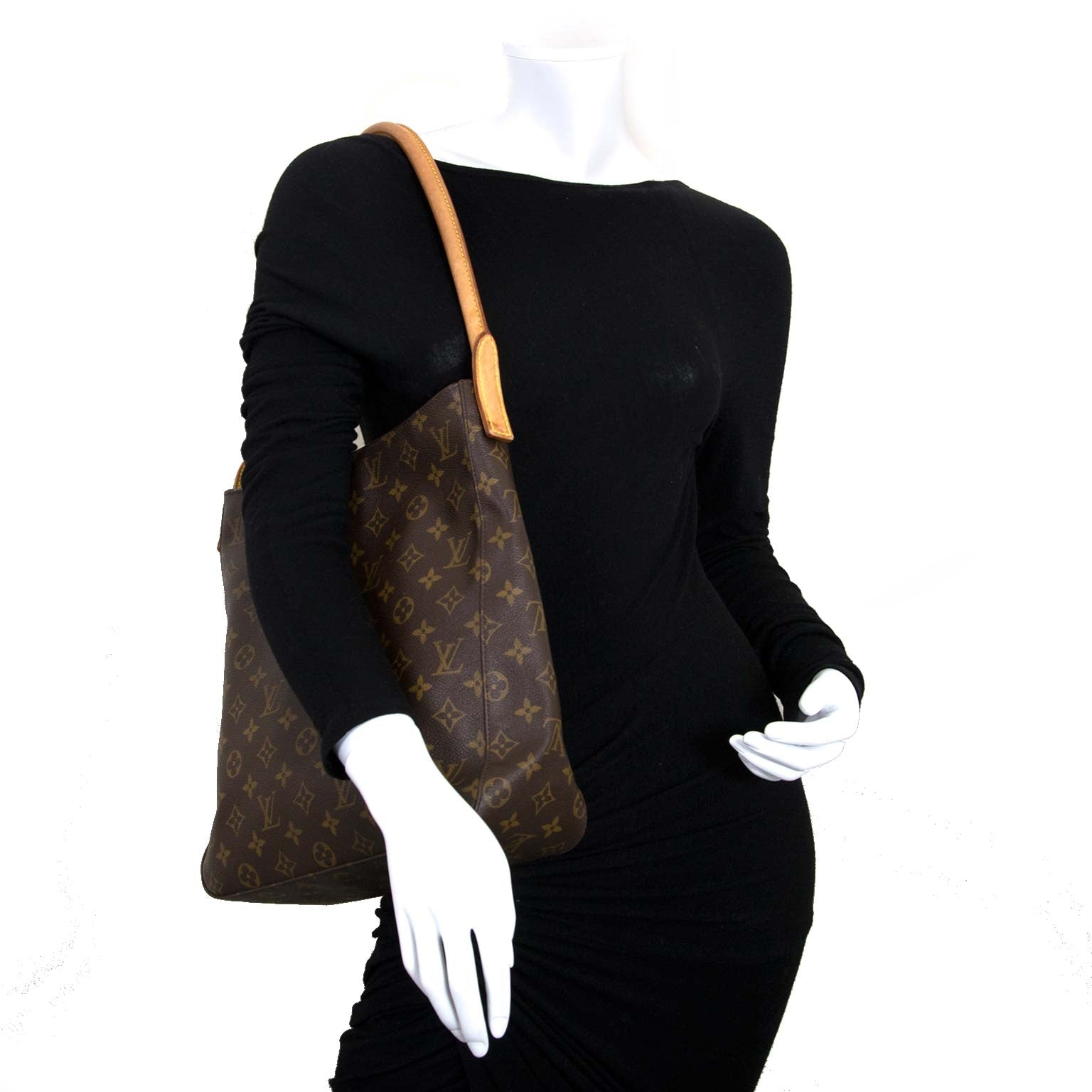 louis vuitton monogram looping gm bag now for sale at labellov vintage fashion webshop belgium