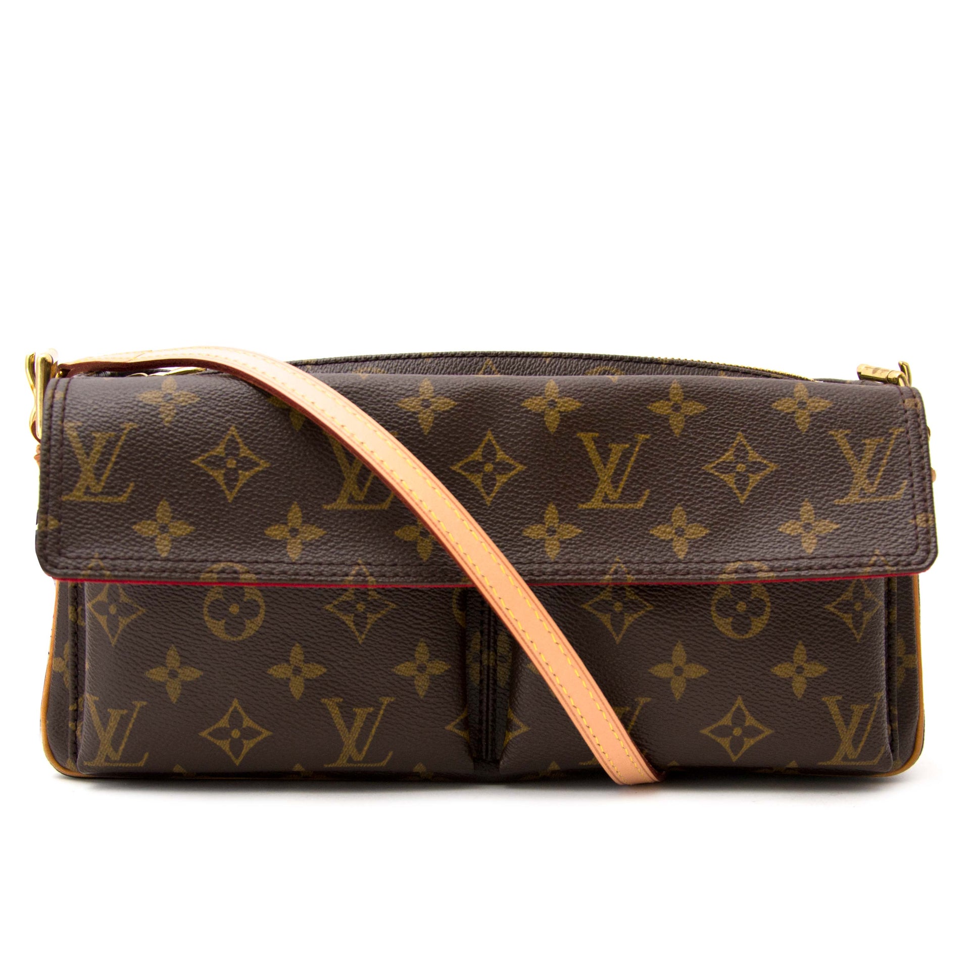 koop veilig online jouw tweedehands Louis Vuitton Monogram Canvas Viva Cite MM Bag