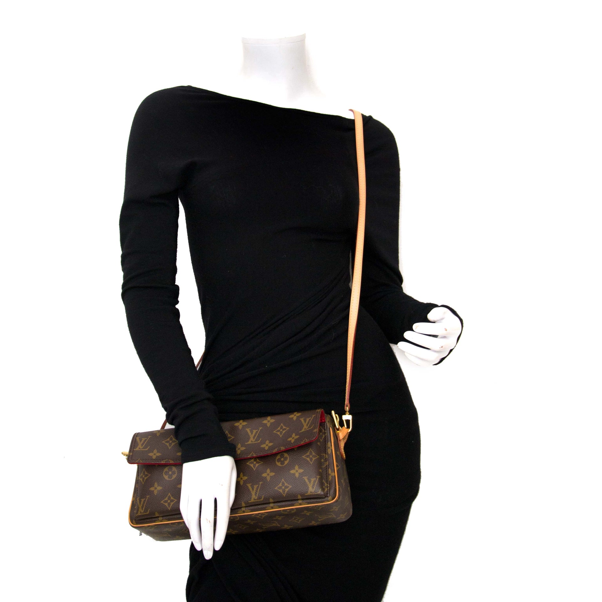 shop safe online your Louis Vuitton Monogram Canvas Viva Cite MM Bag