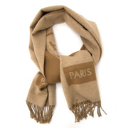 buy Louis Vuitton Light Brown Cashmere Scarf at labellov