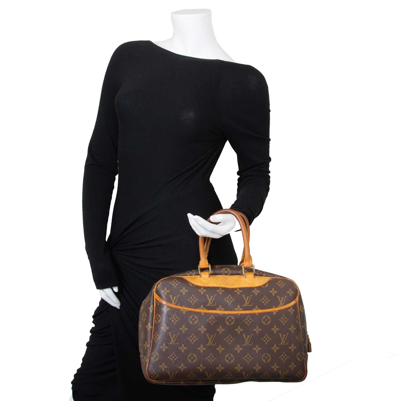 koop veilig online jou tweedehands Louis Vuitton Monogram Deauville