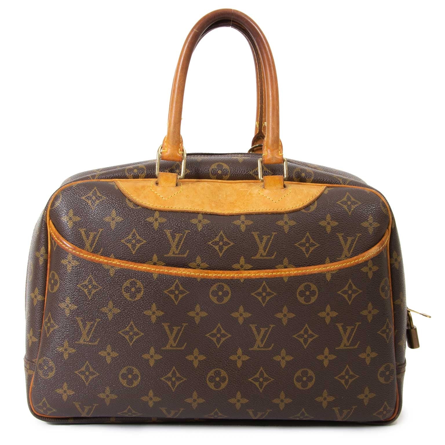 skip the waitinglist shop your designer bag for less online Louis Vuitton Monogram Deauville