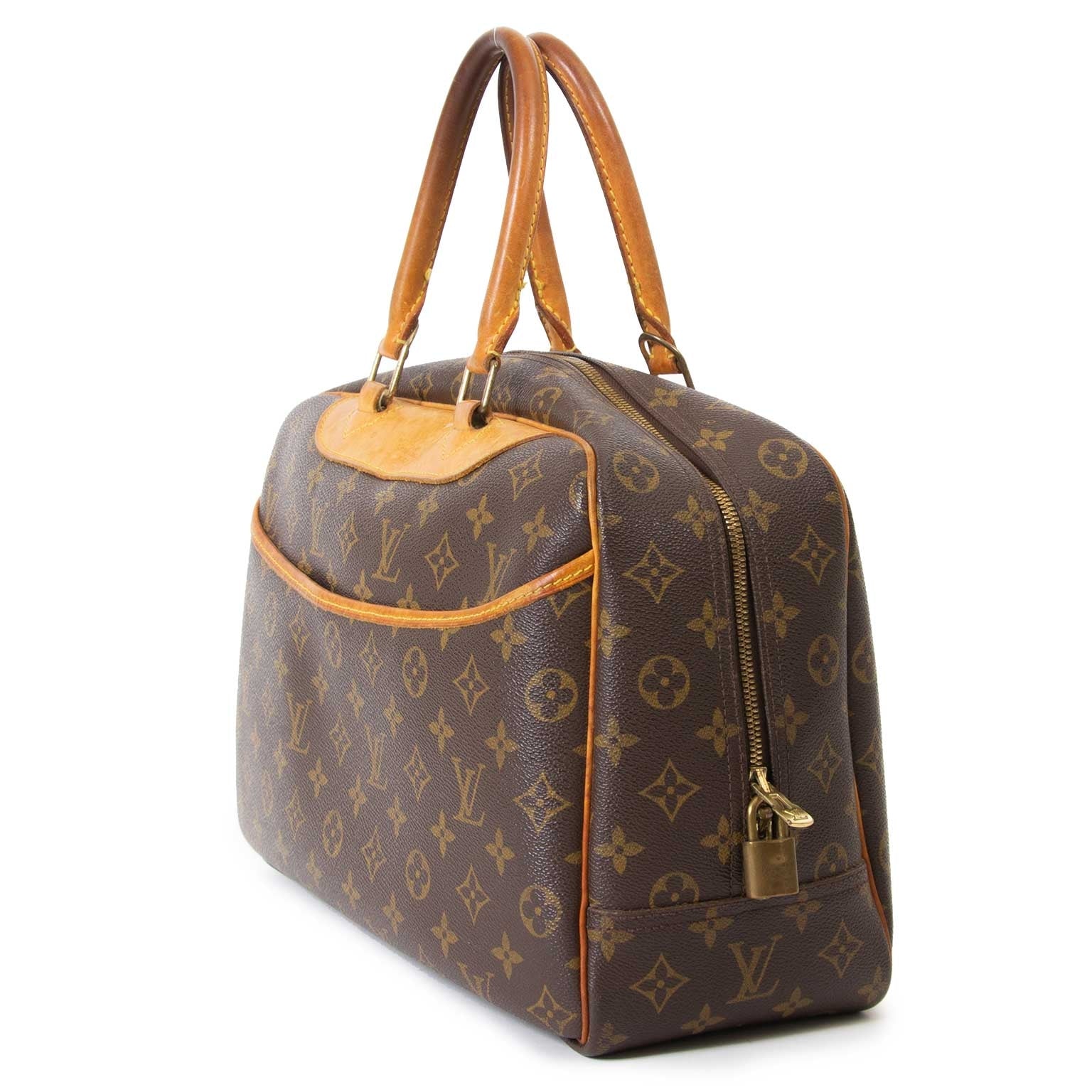 skip the waitinglist shop your designer bag for less online Louis Vuitton Monogram Deauville