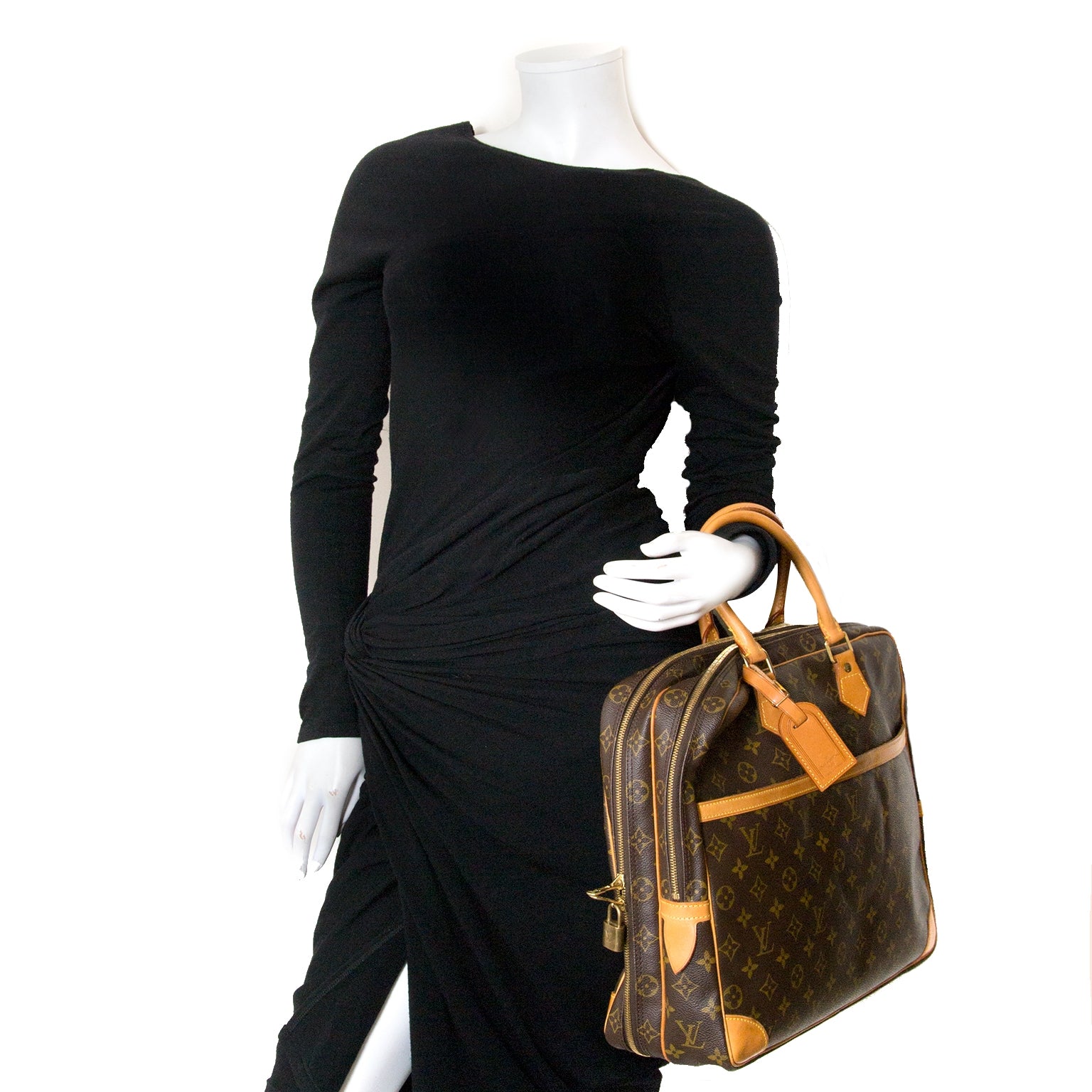 louis vuitton monogram porte documents voyage soft briefcase now for sale at labellov vintage fashion webshop belgium