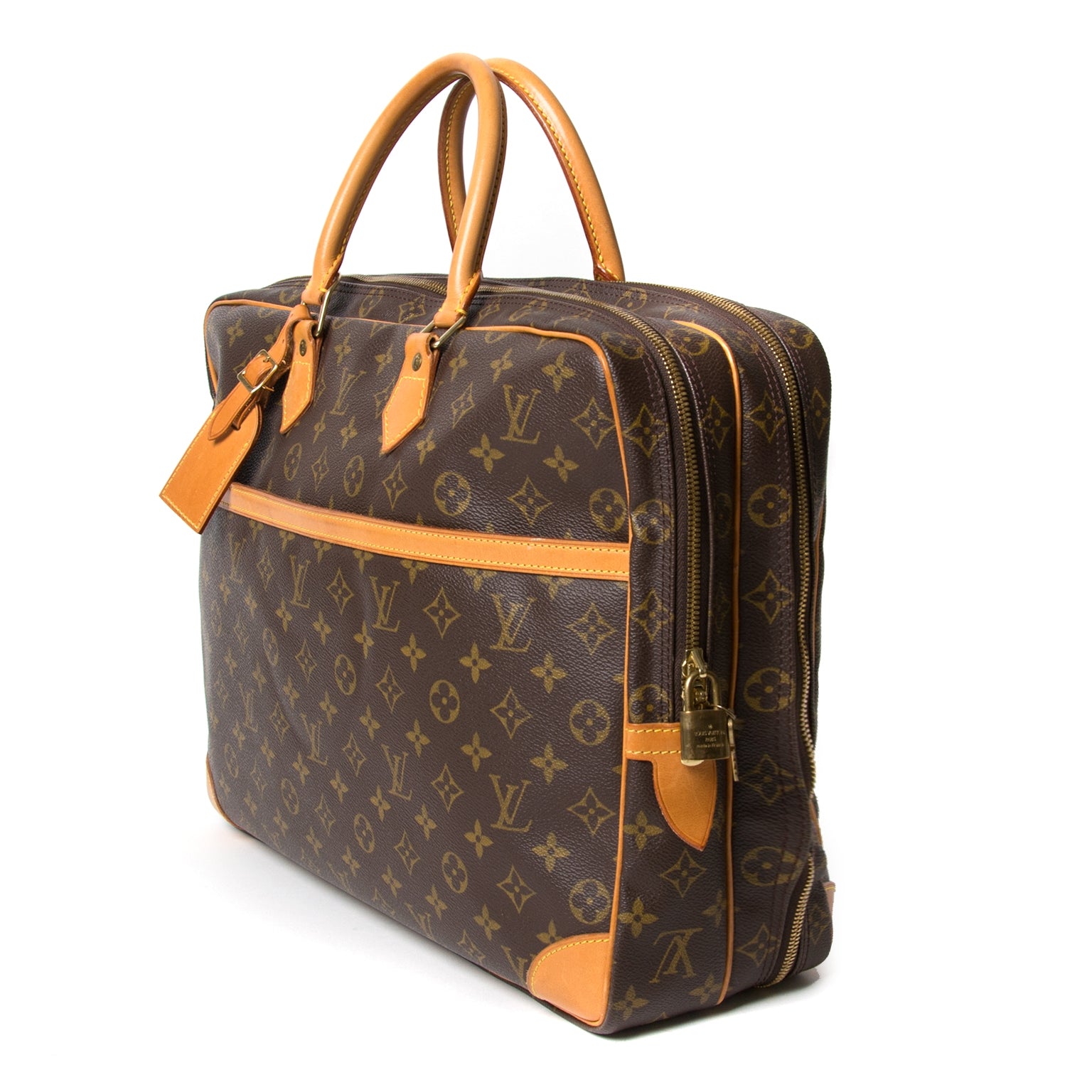 louis vuitton monogram porte documents voyage soft briefcase now for sale at labellov vintage fashion webshop belgium