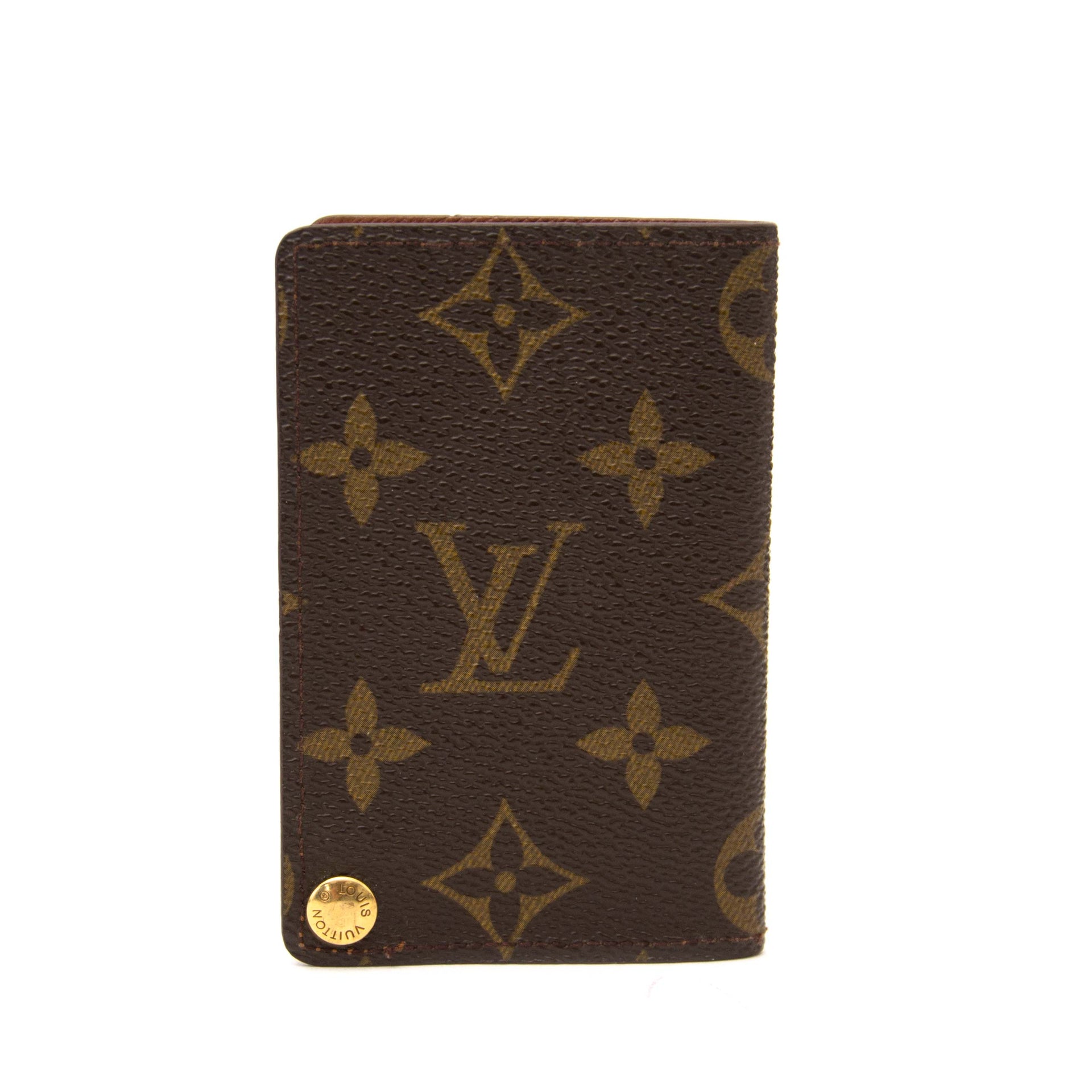 acheter en ligne seconde main Louis Vuitton Monogram Card Holder