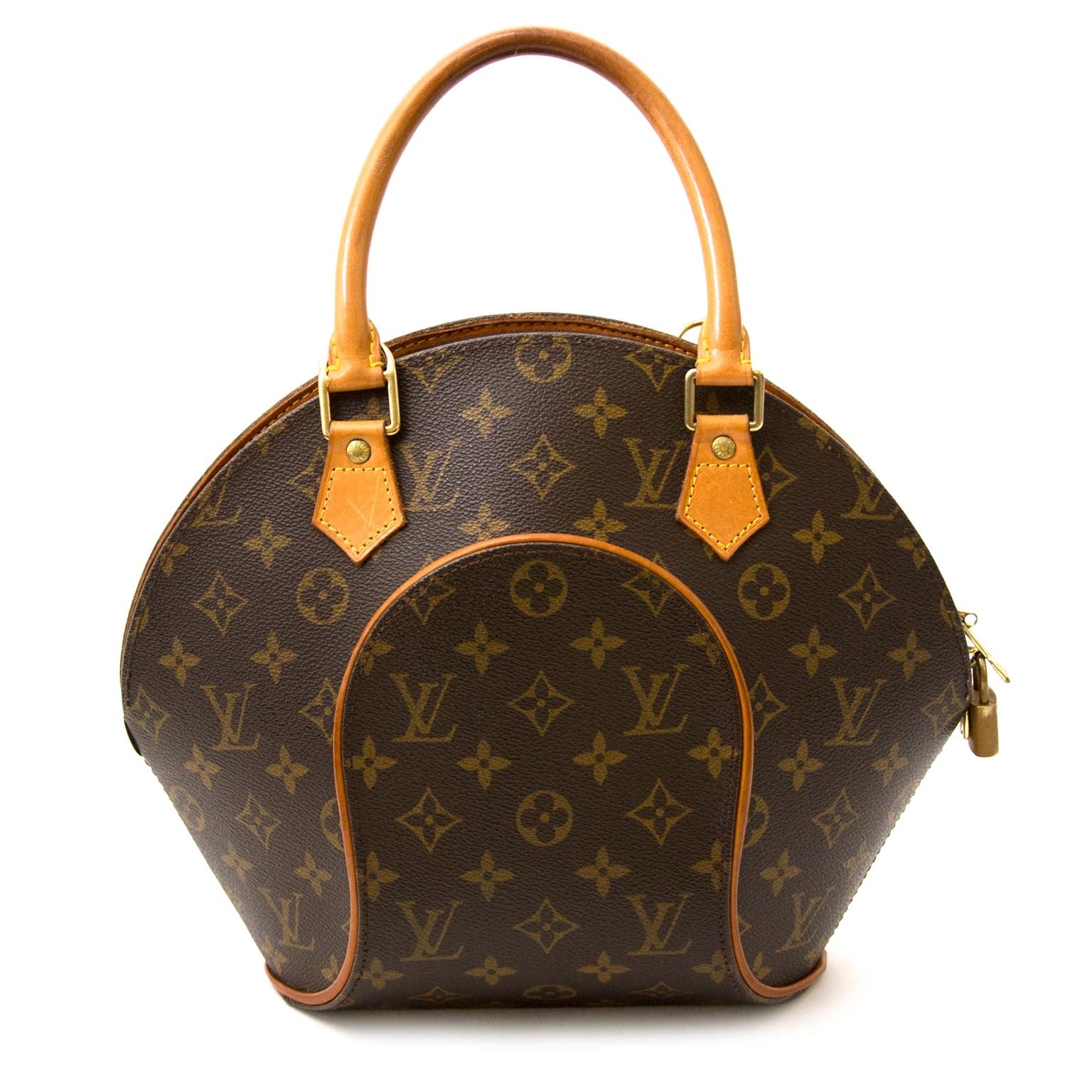 Koop in Antwerpen authentieke Louis Vuitton Monogram Ellipse tas klein model