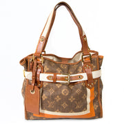 louis vuitton limited edition monogram tisse rayures pm tote bag now for sale at labellov vintage fashion webshop belgium