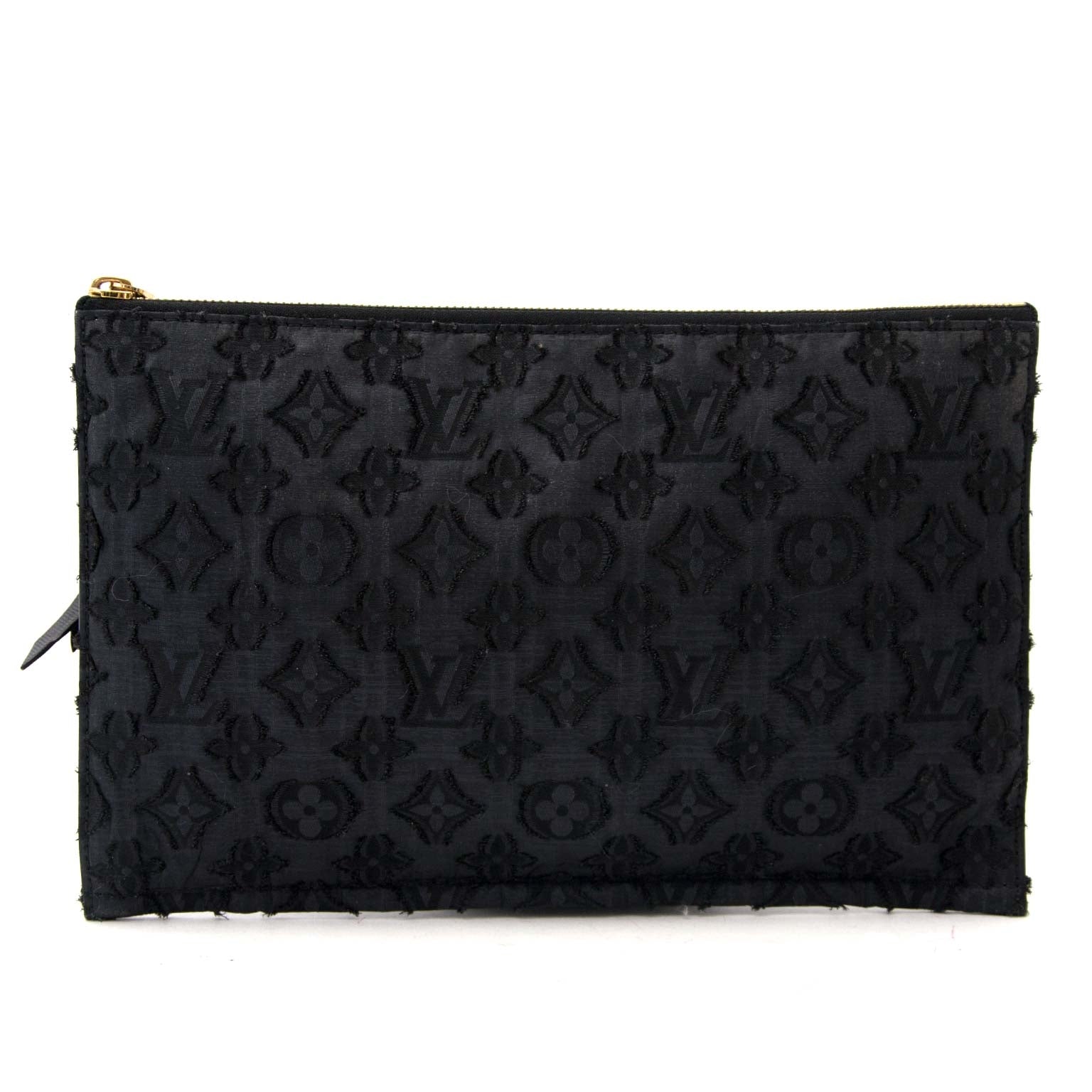 Louis Vuitton Limited Edition Monogram Fabric Clutch Pochette