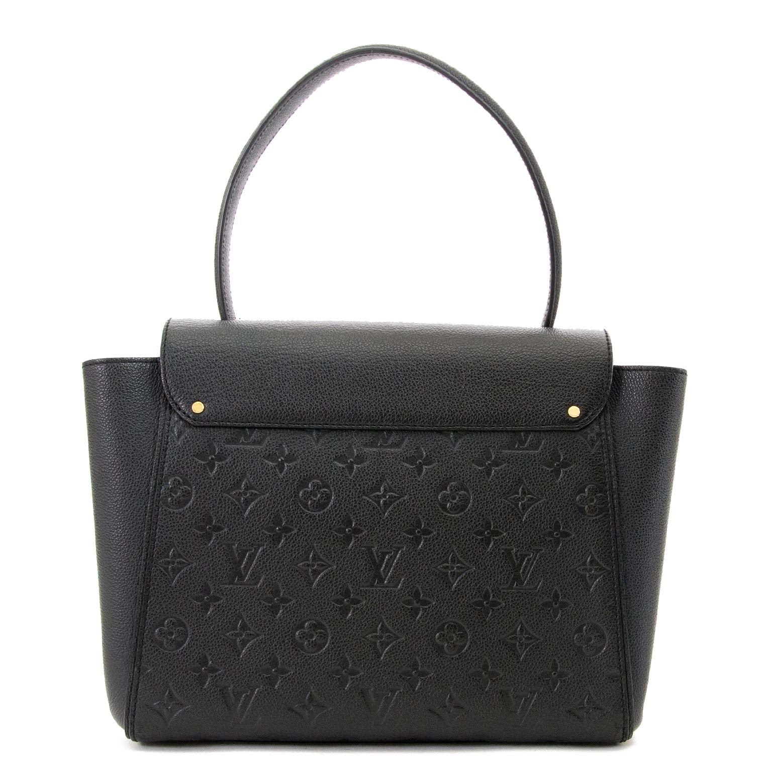 Sac Trocadero Louis Vuitton en cuir Empreinte noir