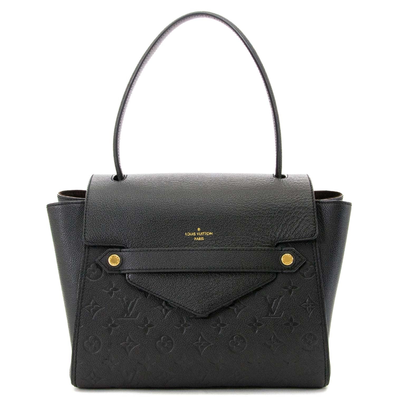 Louis Vuitton Black Empreinte Trocadero Bag now for sale at labellov vint