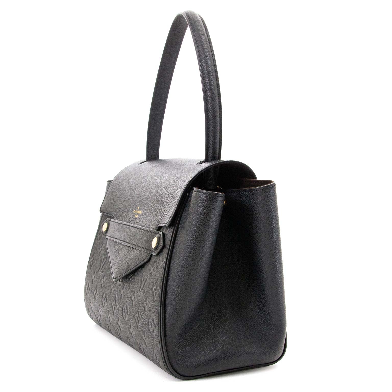 Sac Trocadero Louis Vuitton en cuir Empreinte noir