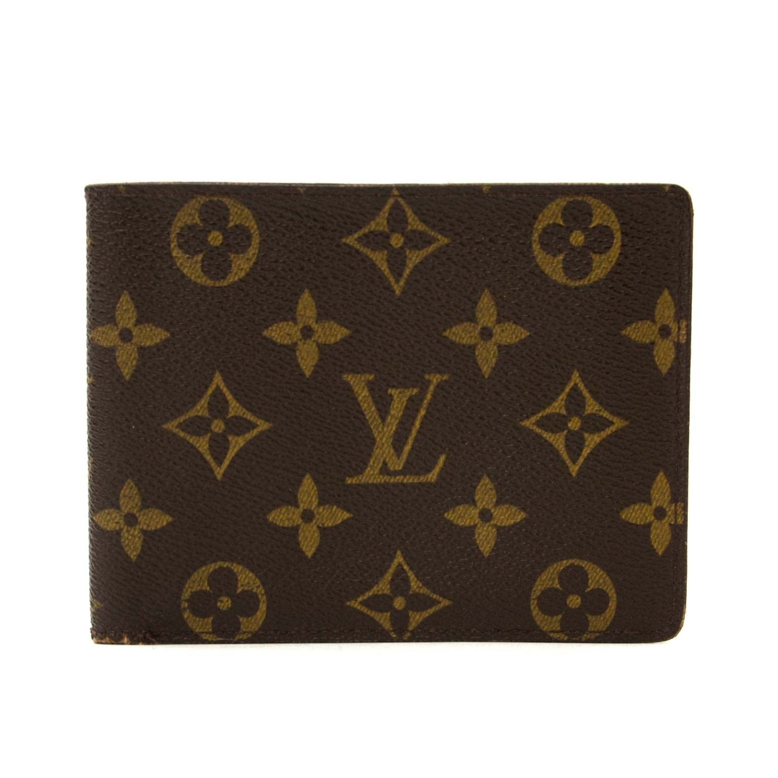 koop Louis Vuitton Monogram Slender Wallet bij labellov