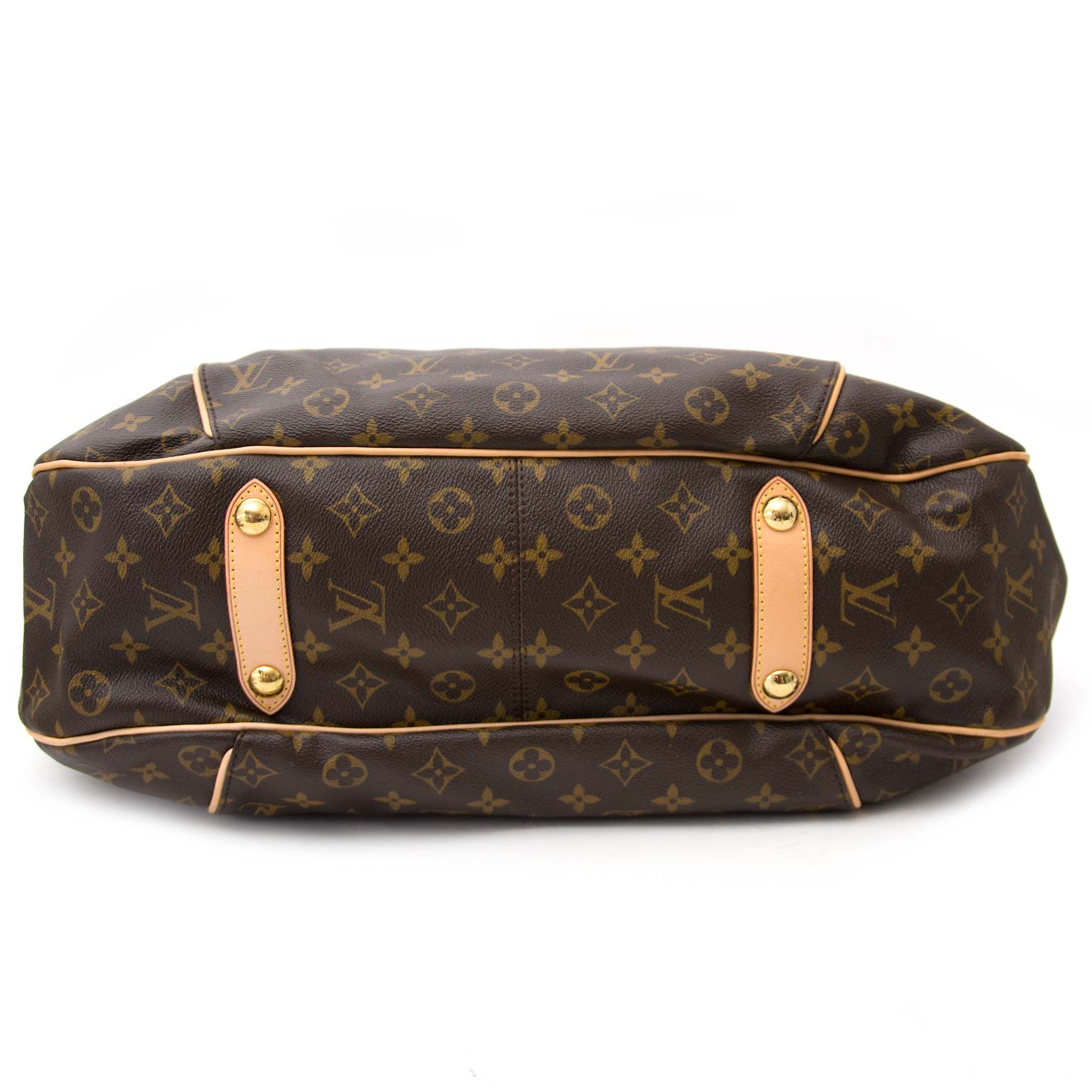 zoek jij onilne aan de beste prijs Louis Vuitton Monogram Canvas Galliera PM Bag