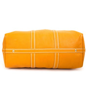 skip the waitinglist shop safe online your Louis Vuitton Keepall Tobago Yellow Runway Travel Bag