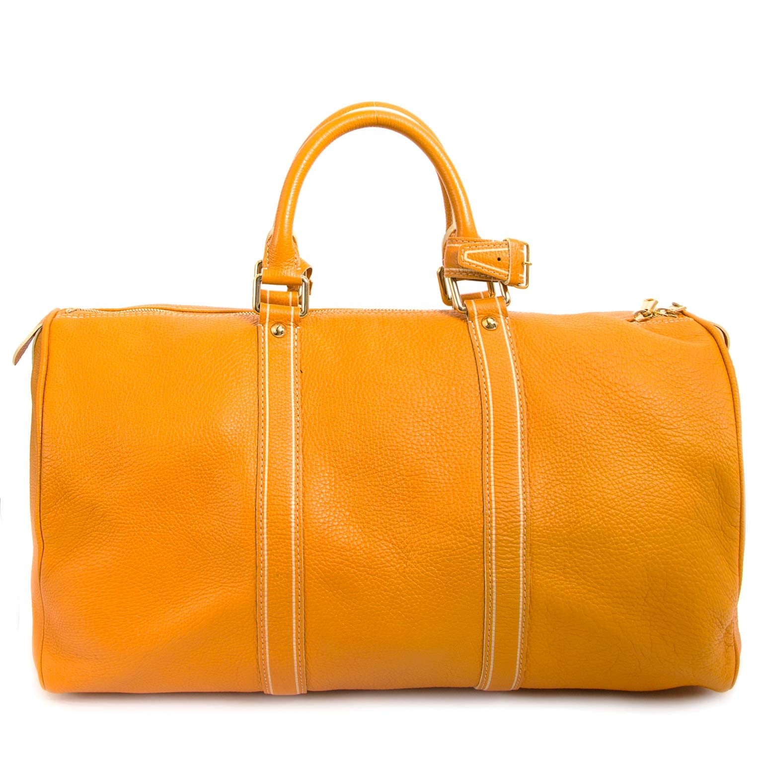 Louis Vuitton Keepall Tobago Yellow Runway Travel Bag online for the best price