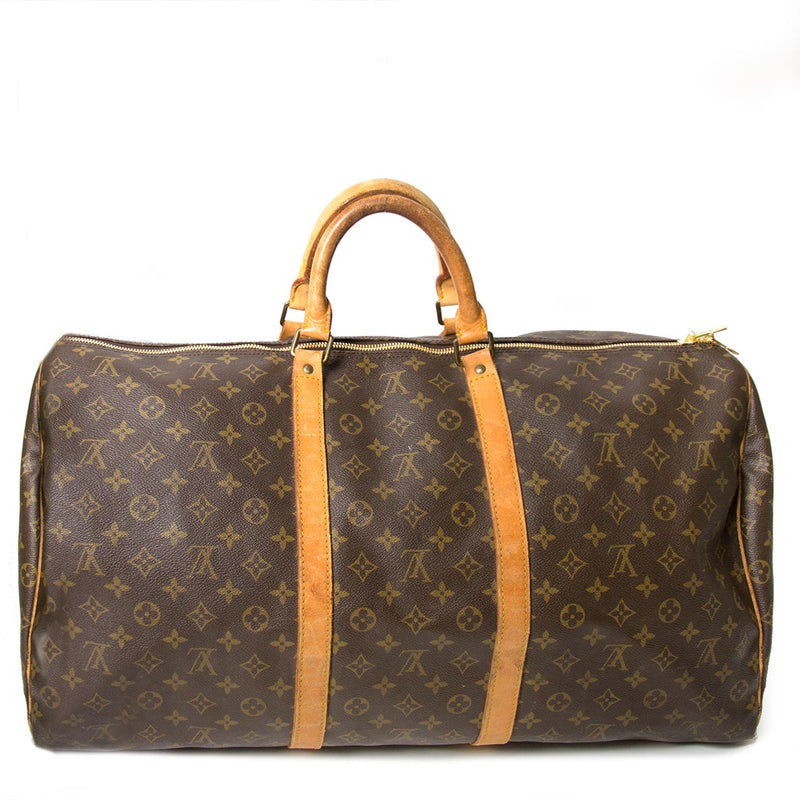louis vuitton monogram keepall 60 now for sale at labellov vintage fashion webshop belgium