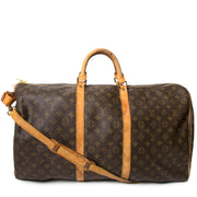 louis vuitton monogram keepall 60 now for sale at labellov vintage fashion webshop belgium