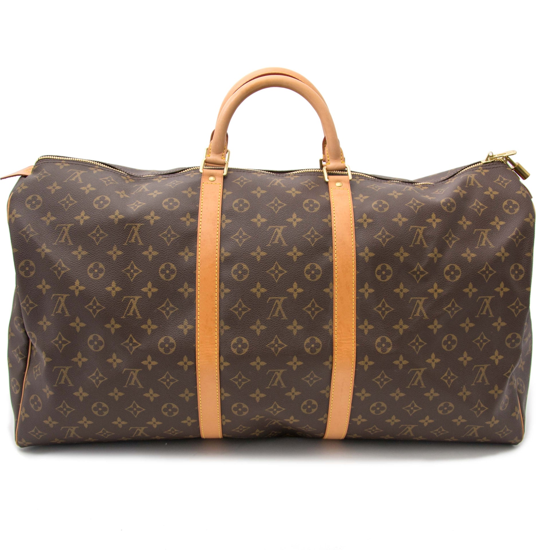 koop veilig online 100% authentiek tweedehands Louis Vuitton Keepall 60 Monogram Travel Bag