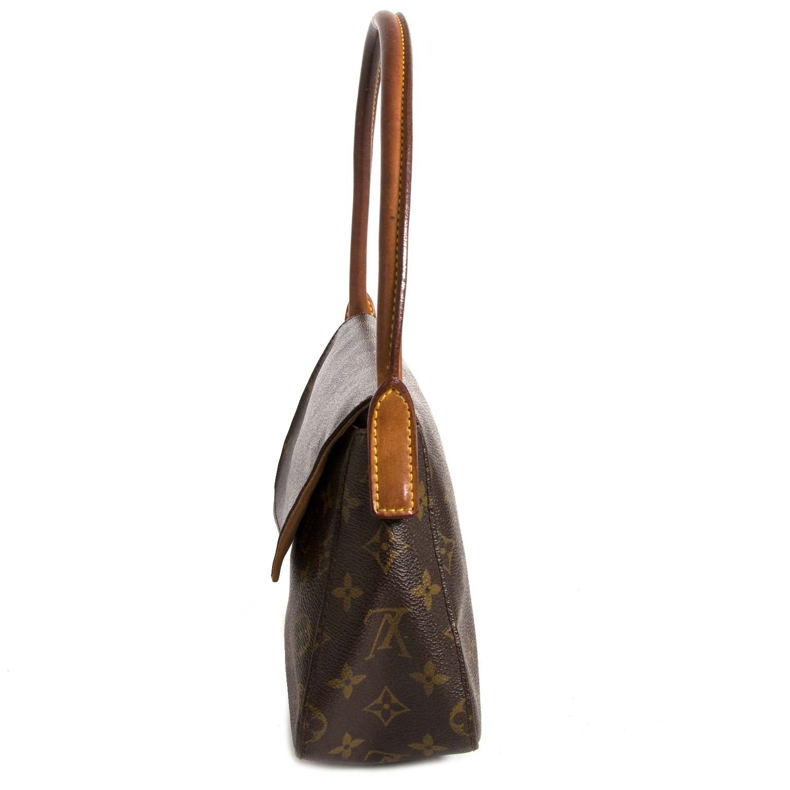 louis vuitton monogram mini looping bag now for sale at labellov vintage fashion webshop belgium