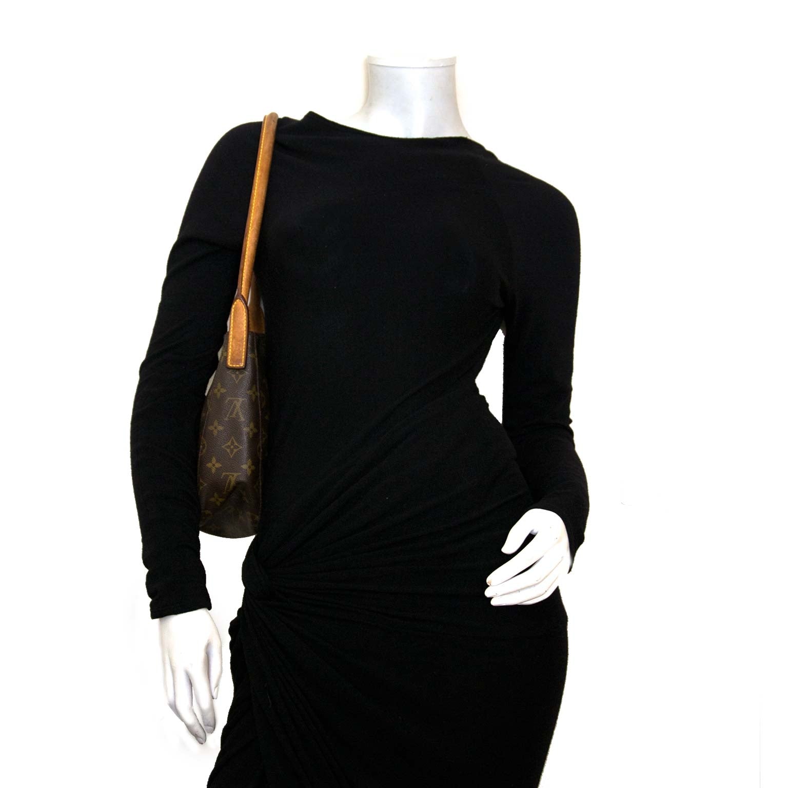 louis vuitton monogram looping gm tas bij labellov vintage mode webshop belgië