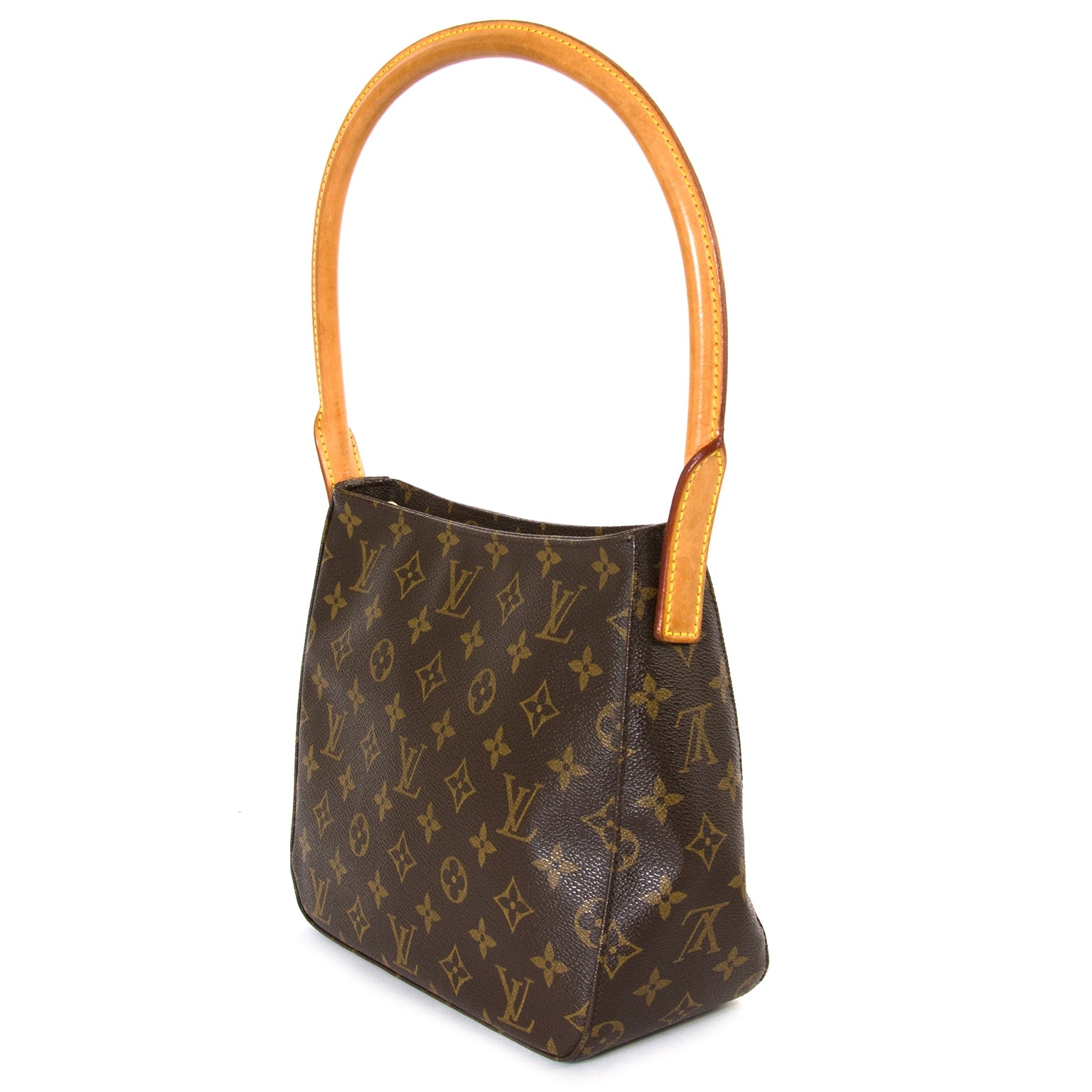Louis Vuitton Looping Monogram Shoulder Bag now for sale at labellov vintage fashion webshop belgium