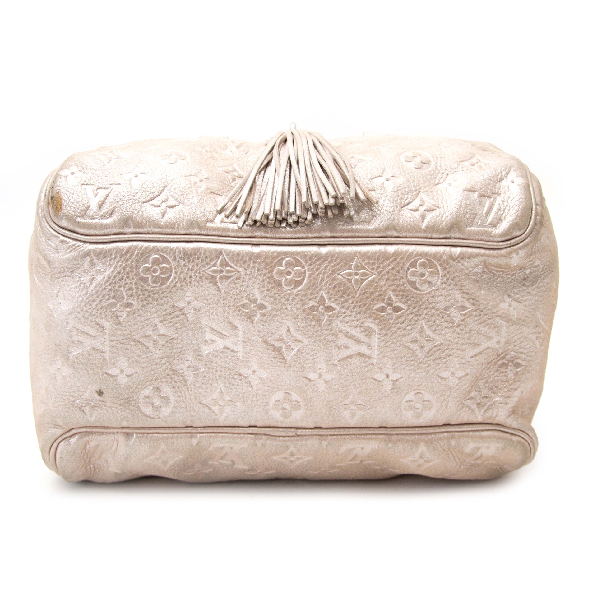 tweedehands Louis Vuitton Special Edition Metallic Silver Comet Bag
