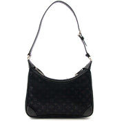 Louis Vuitton Monogram Black Satin Mini Boulogne available for the best price