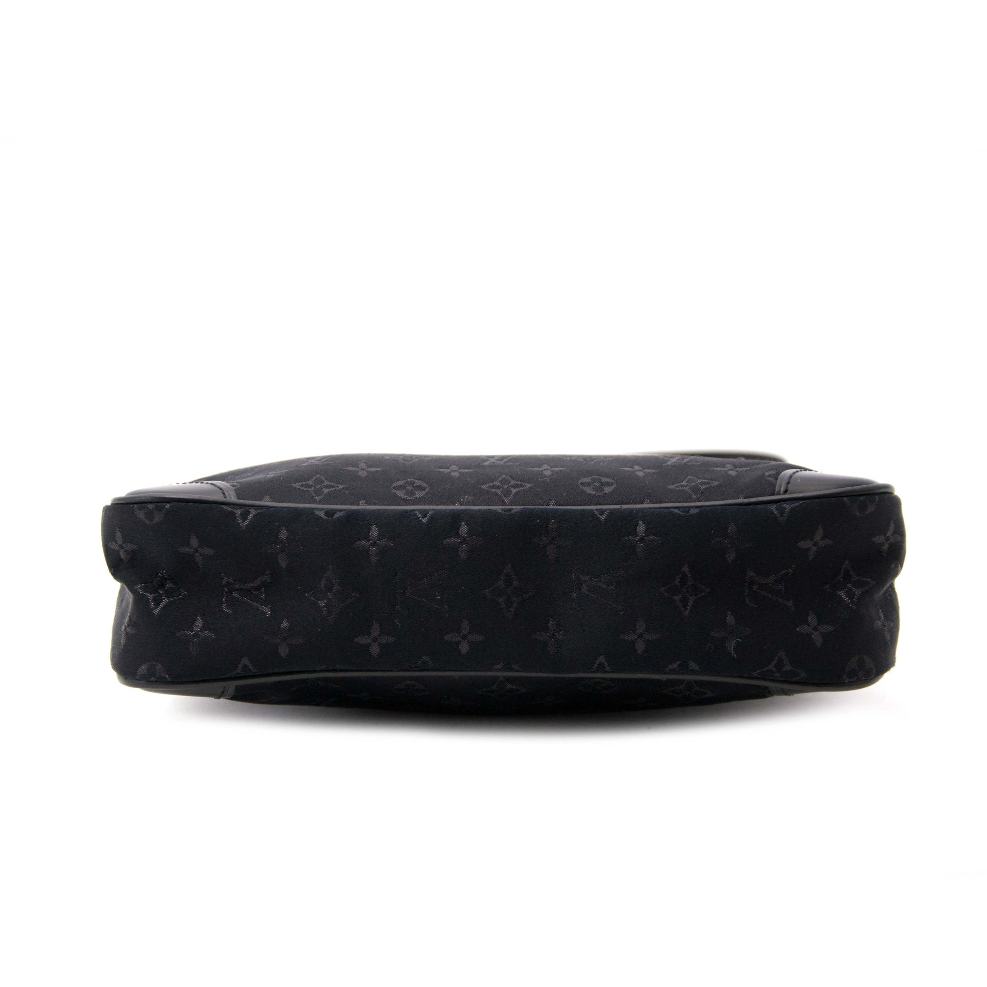 Buy and sell your preloved Louis Vuitton Monogram Black Satin Mini Boulogne