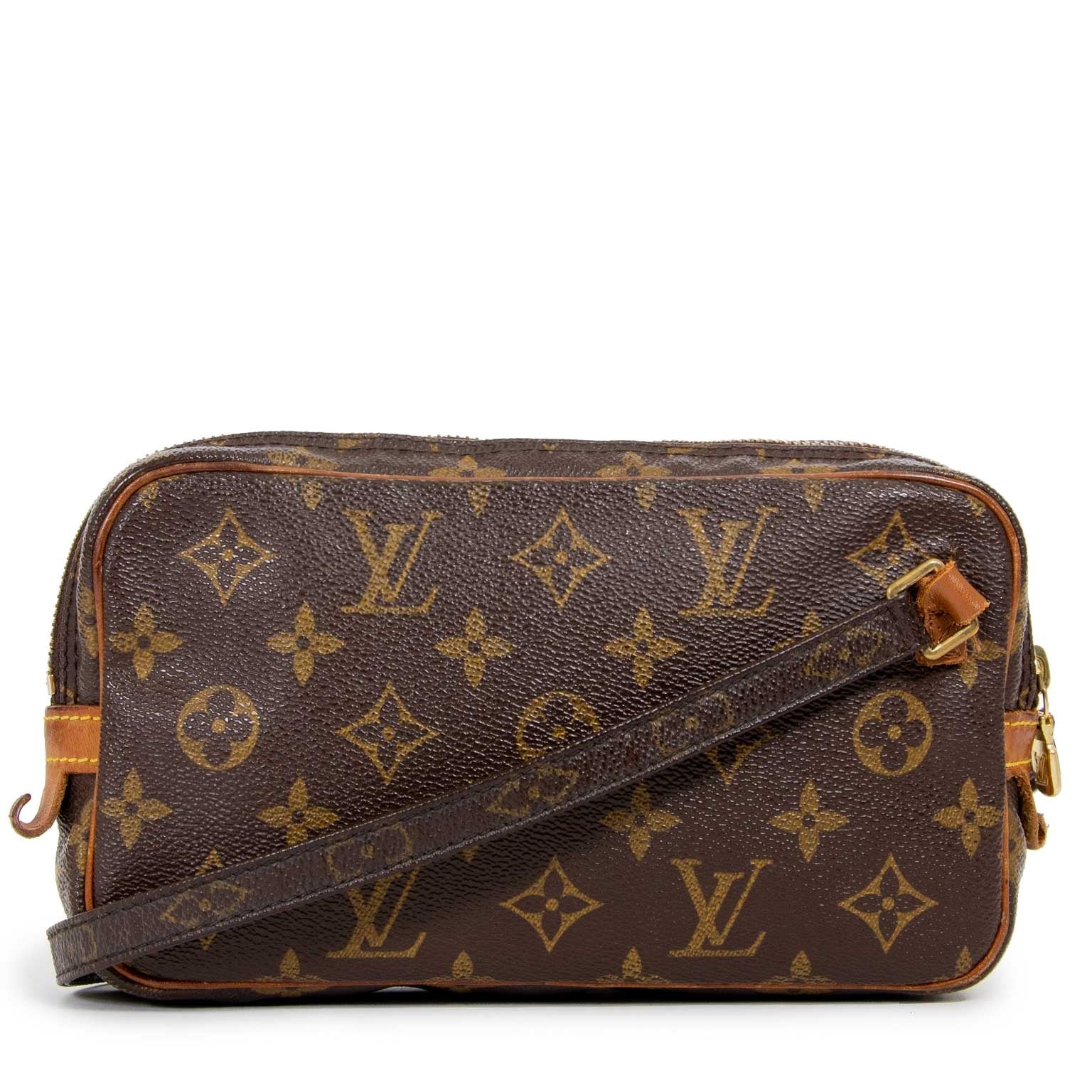 Louis Vuitton monogram marly crossbody bag now for sale at labellov vintage fashion webshop belgium