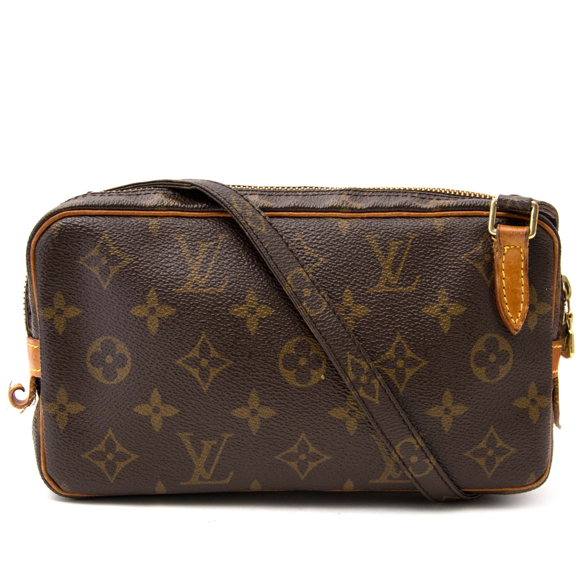 koop veilig online aan de beste prijs Louis Vuitton Pochette Marly Bandouliere