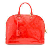 Buy and sell your Louis Vuitton Alma MM Vernis Grenadine for the best price of 2016 online with Labellov